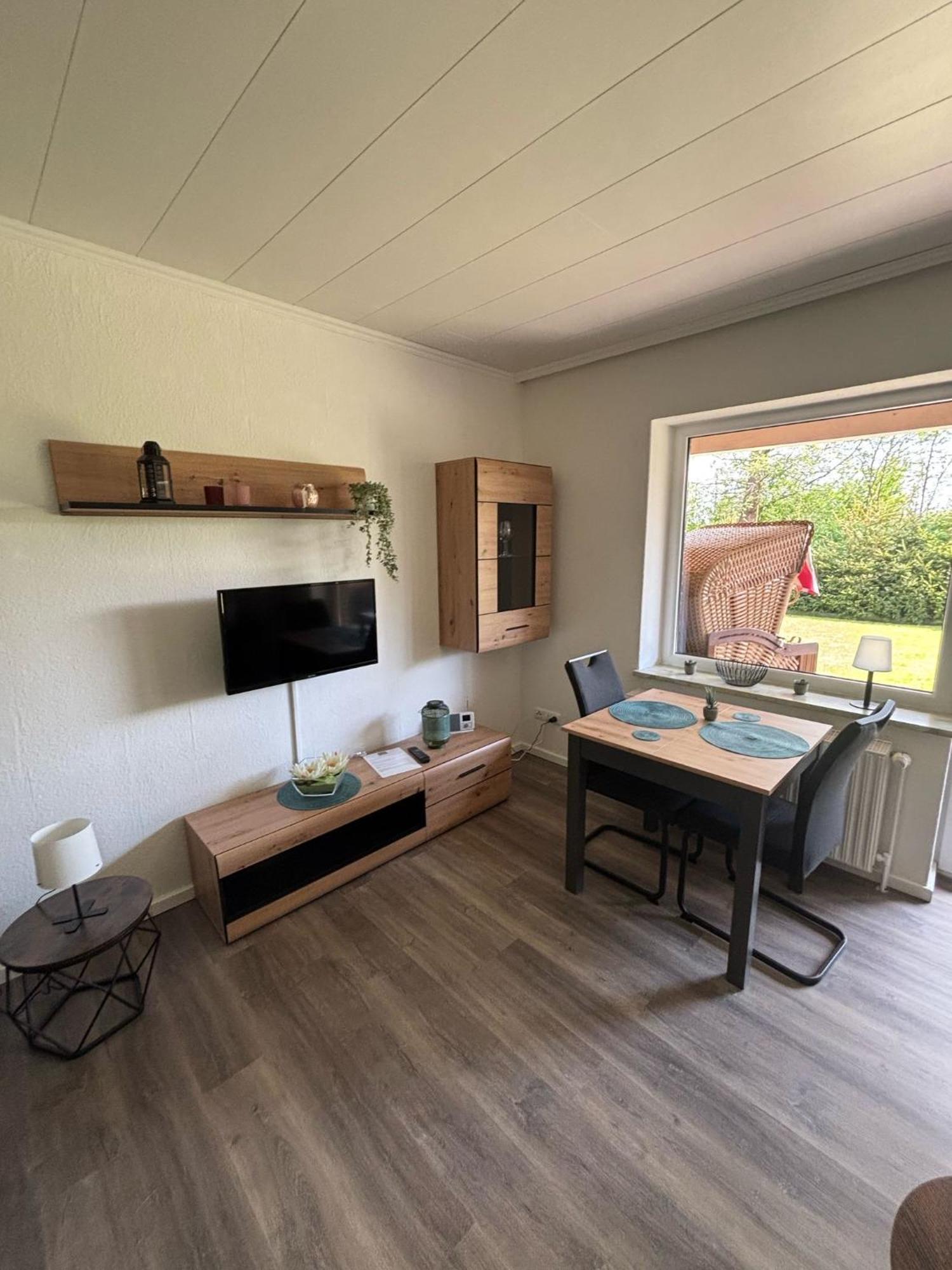 Apartamento Haus Heinke Am Deich - Friedrichskoog Exterior foto