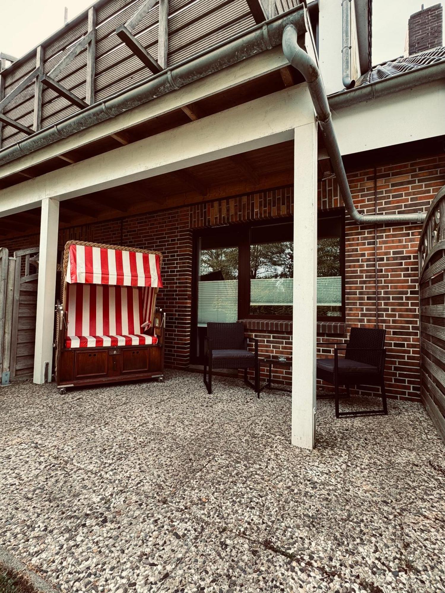 Apartamento Haus Heinke Am Deich - Friedrichskoog Exterior foto
